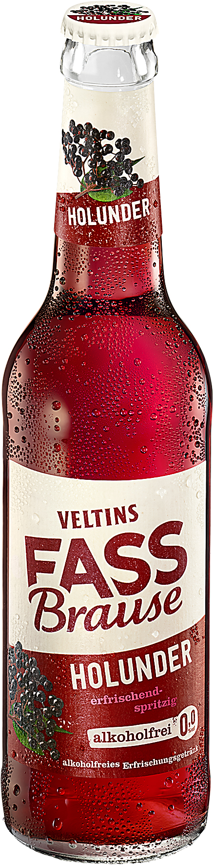 Veltins Fassbrause Holunder 24x0,33 L