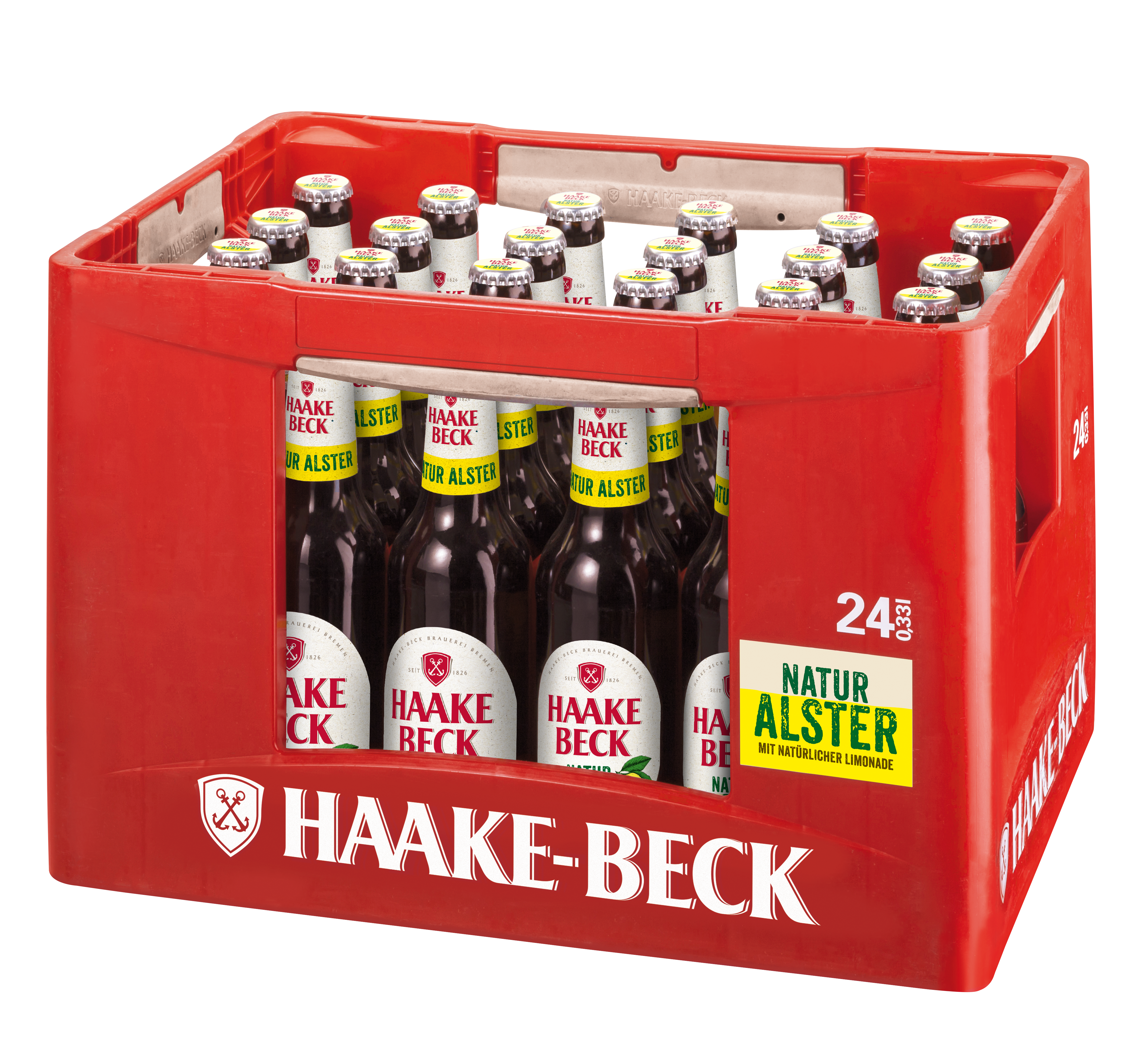 Haake Beck Natur Alster 24x0,33 L MW
