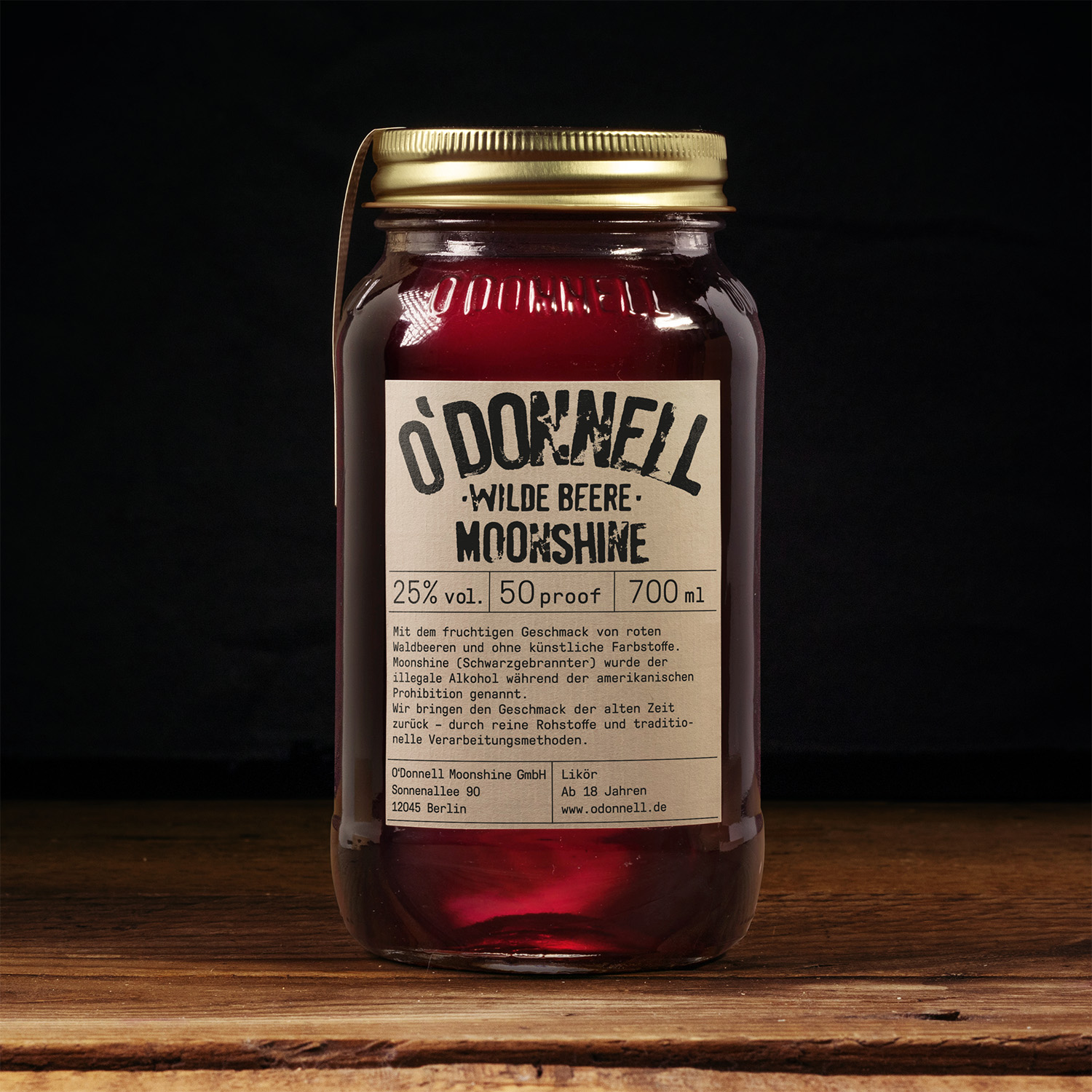 O´Donnell Moonshine Wilde Beere 25 %